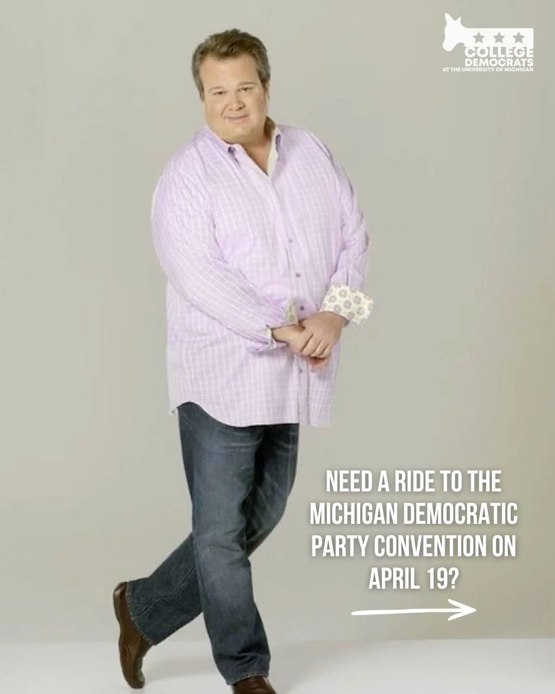 Are you a registered MDP member and looking to catch a ride to the Michigan Democratic Party Convention? Join us this Thursday for our mandatory meeting discussing all of the details with FREE Cottage Inn pizza! 🍕