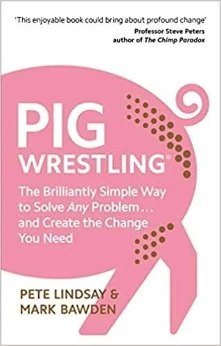 Pig wrestling book cover