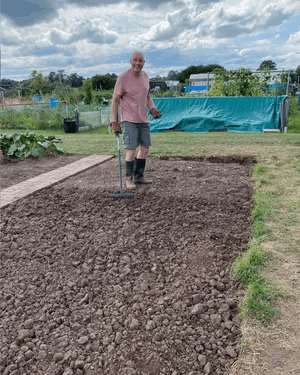  An allotment plot 