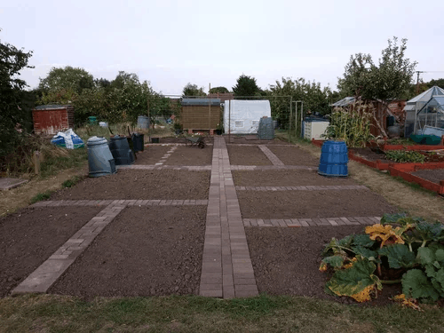  An allotment plot 