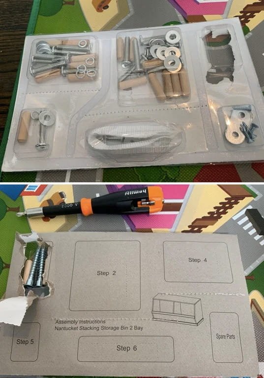 A flatpack set