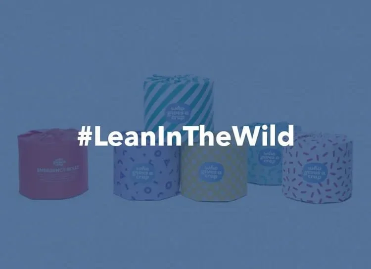 Text that reads Lean in the wild