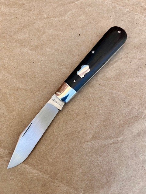Clip Point Jack - Ebony Wood #31