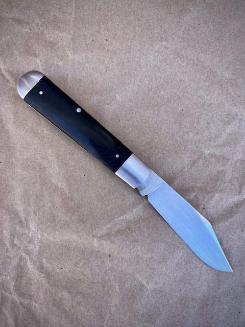 Clip Point Jack - Ebony Wood #29