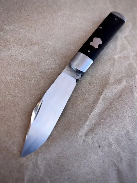 Clip Point Jack - Ebony Wood #29