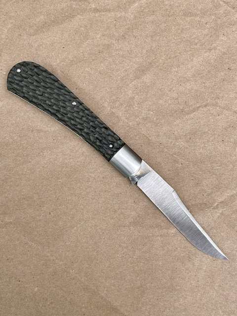 Small Trapper - Jigged Black Paper #32