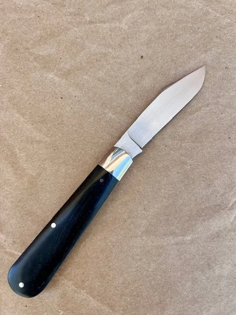Clip Point Jack - Ebony Wood #31