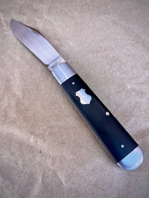 Clip Point Jack - Ebony Wood #29