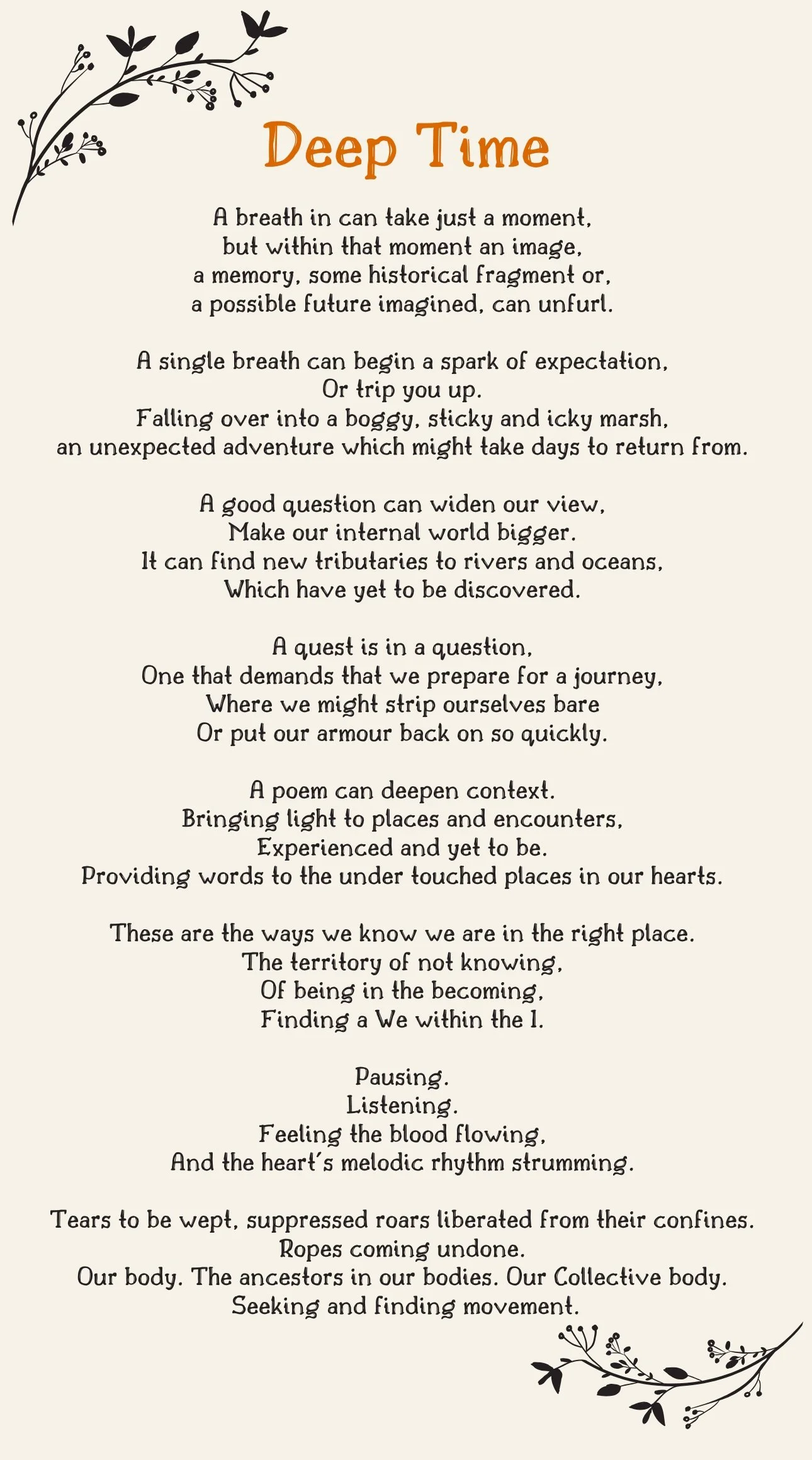Deep Time — Jamie Colston