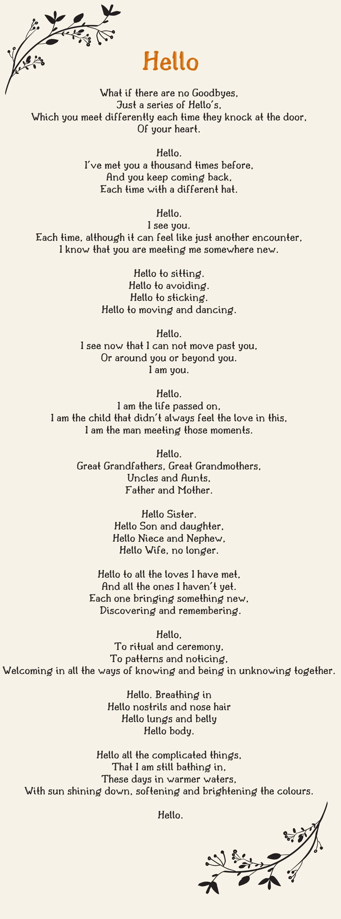 Hello — Jamie Colston