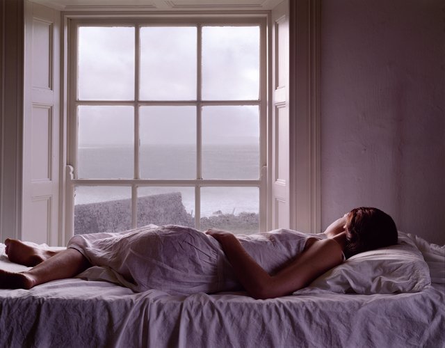 Danielle Nelson Mourning, Self-portrait in Bed (Mahery, Ireland)