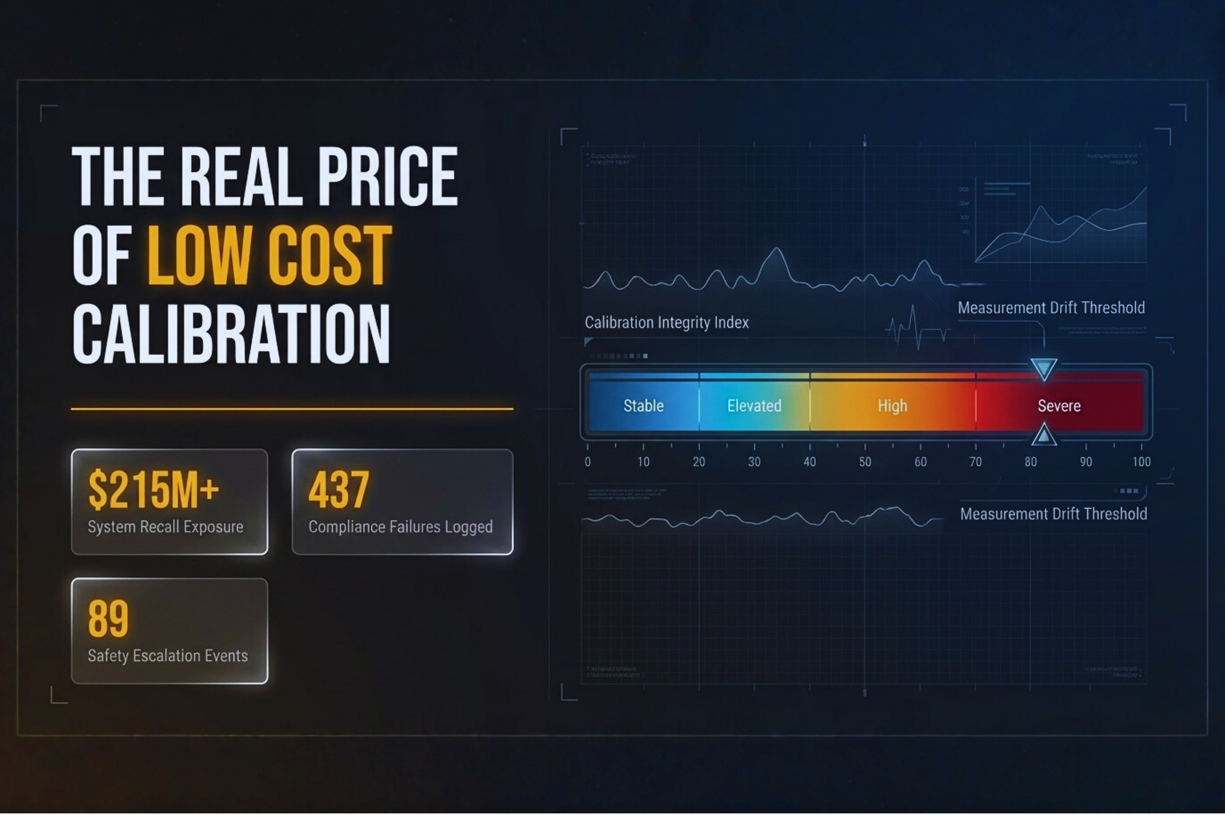 The Real Price of Low-Cost Calibration