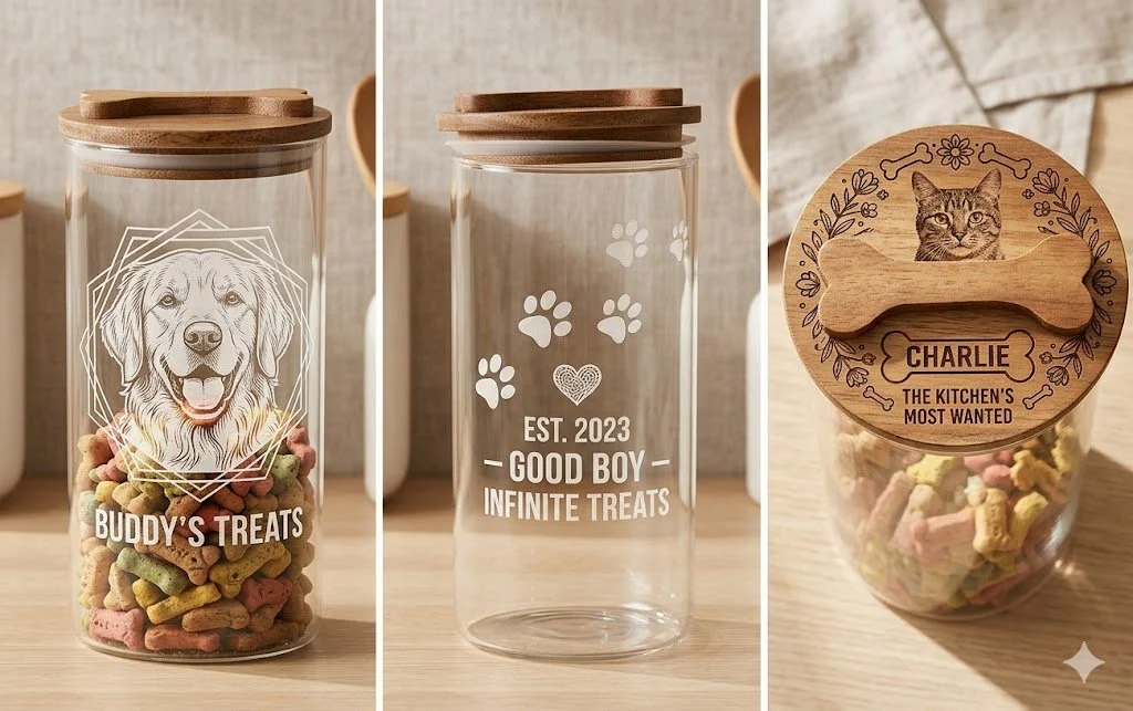 The "Everything" Personalized Pet Treat Canister