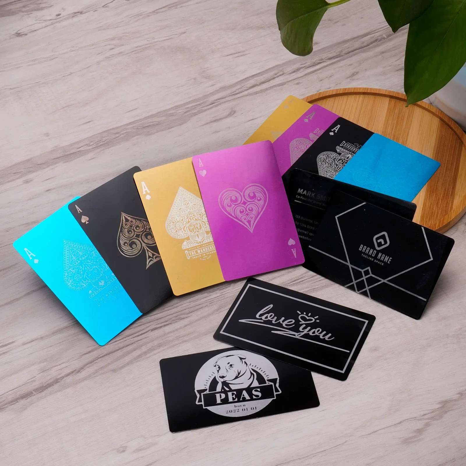 Metal Business Cards