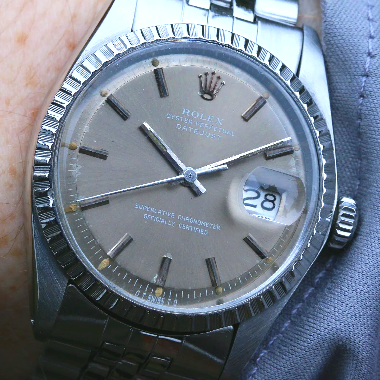 Rolex Datejust 36 "Sigma" dial