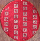 F.10:
Felt Red Circle With Chinese Characters