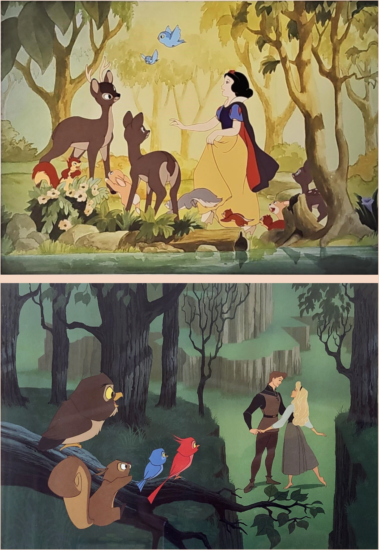 Marc Davis / Disney - Snow White & Sleeping Beauty