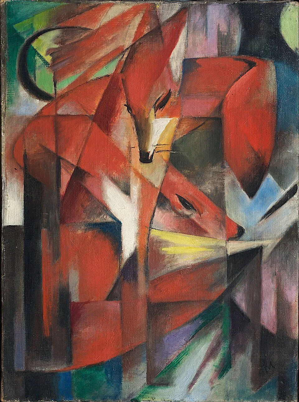 Franz Marc - The Foxes