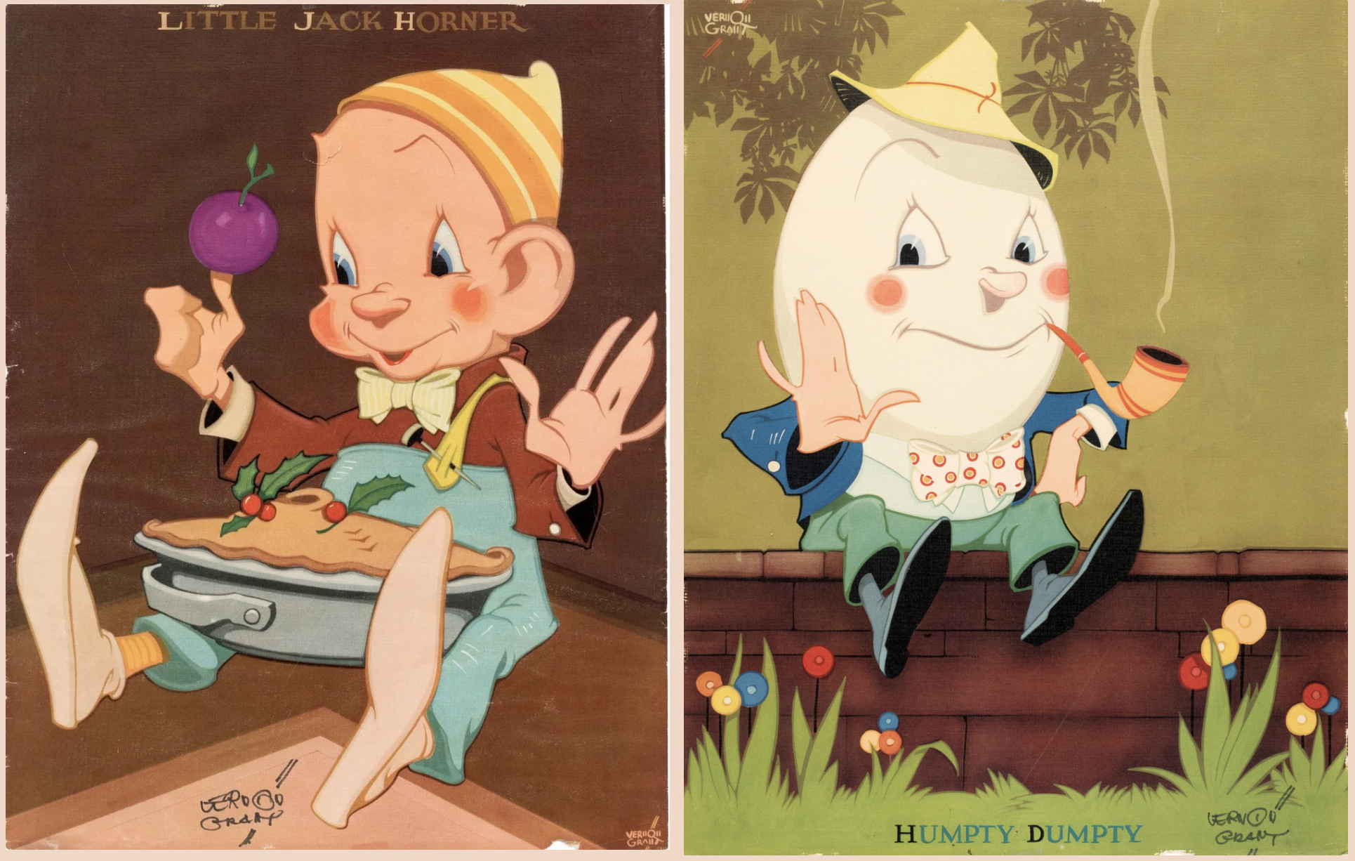 Vernon Grant - Little Jack Horner & Humpty Dumpty