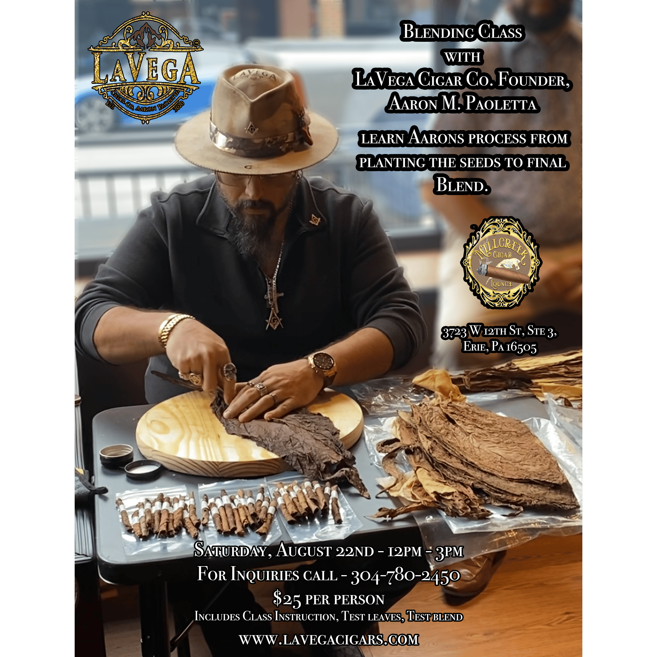 Blending Event with LaVega Cigars