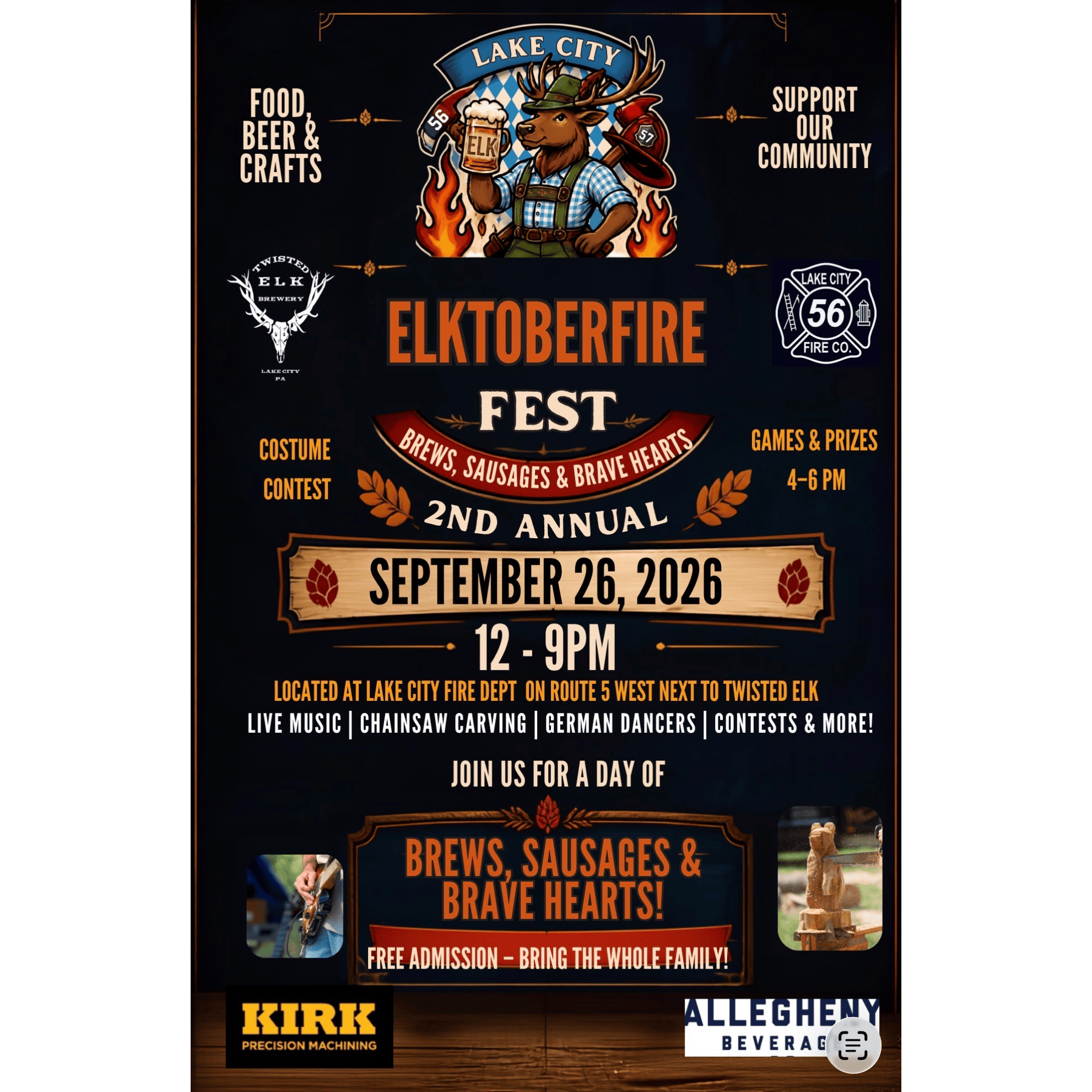 Lake City Fire Dept. Elktoberfire Fest