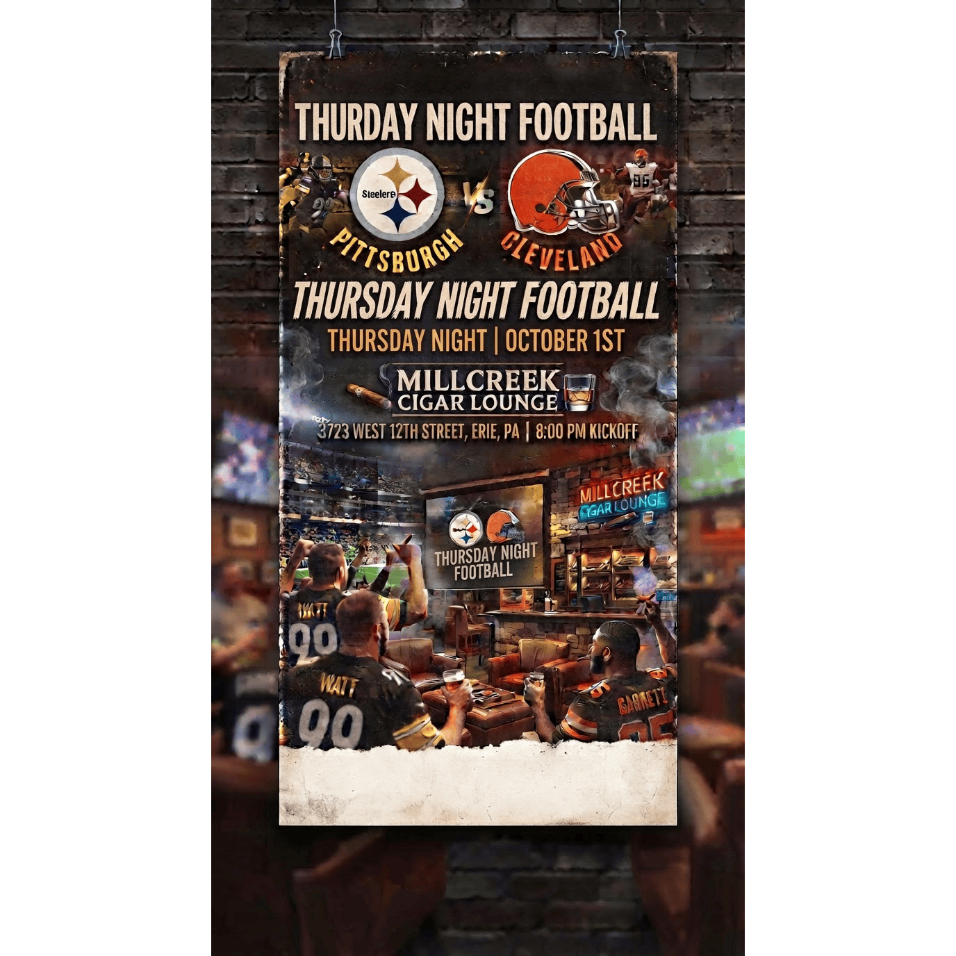 Steelers vs. Browns on Thursday Night Football