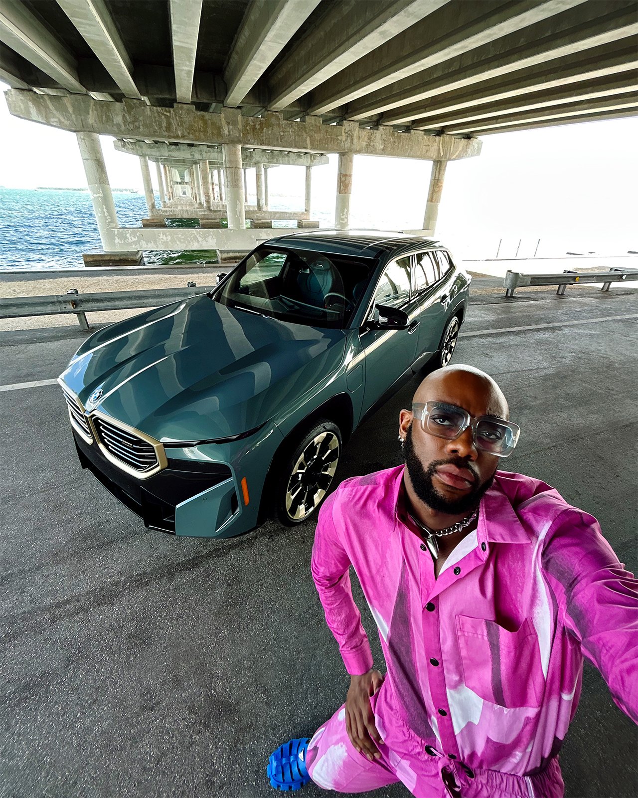 RICH MNISI brand ambassador for the BMW XM