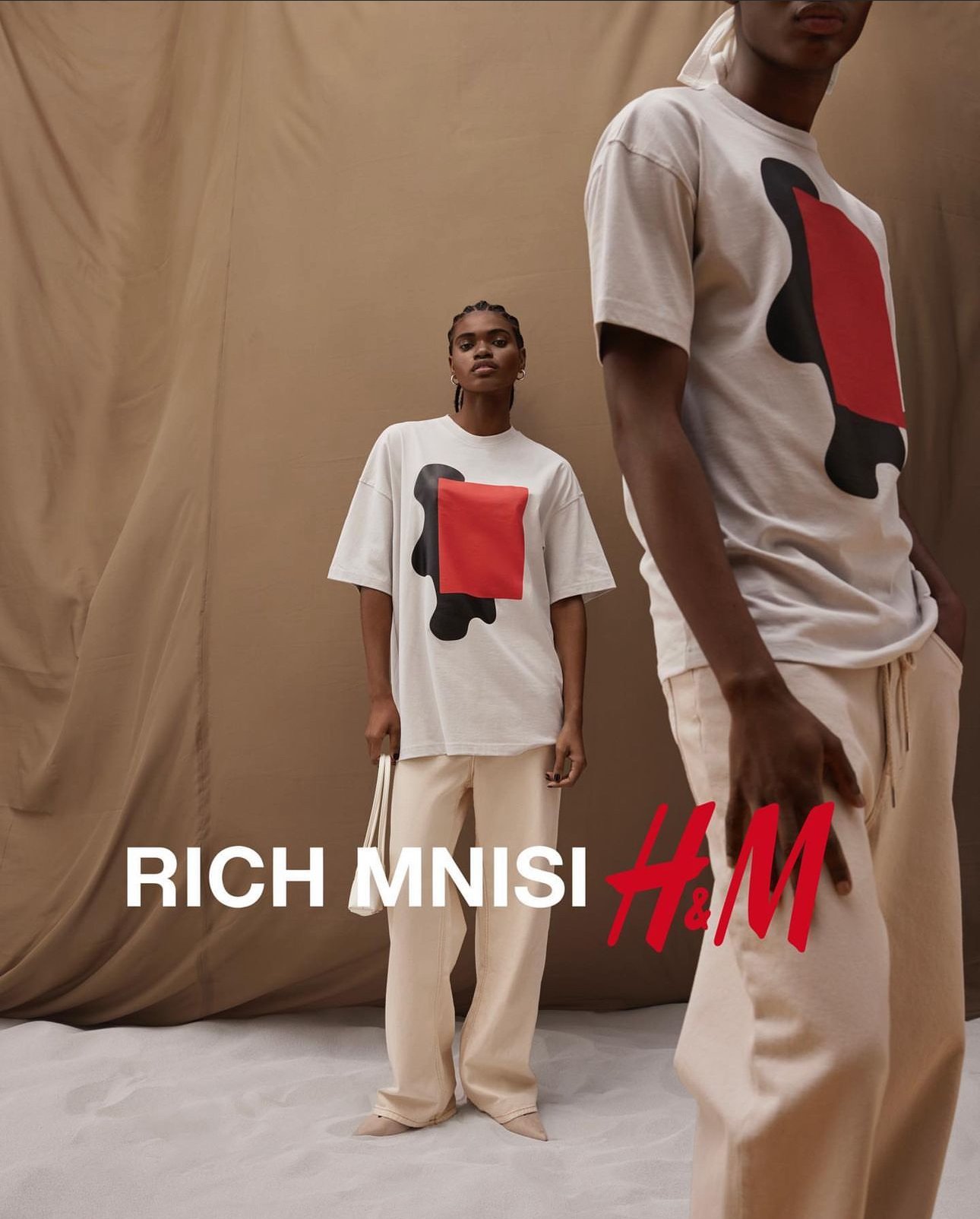 Mega global retailer H&M joins forces with renowned South African fashion designer Rich Mnisi on a streetwear-inspired collection that explores themes of storytelling, inclusivity and spotlighting local talent. "For nearly two decades, H&M has been d