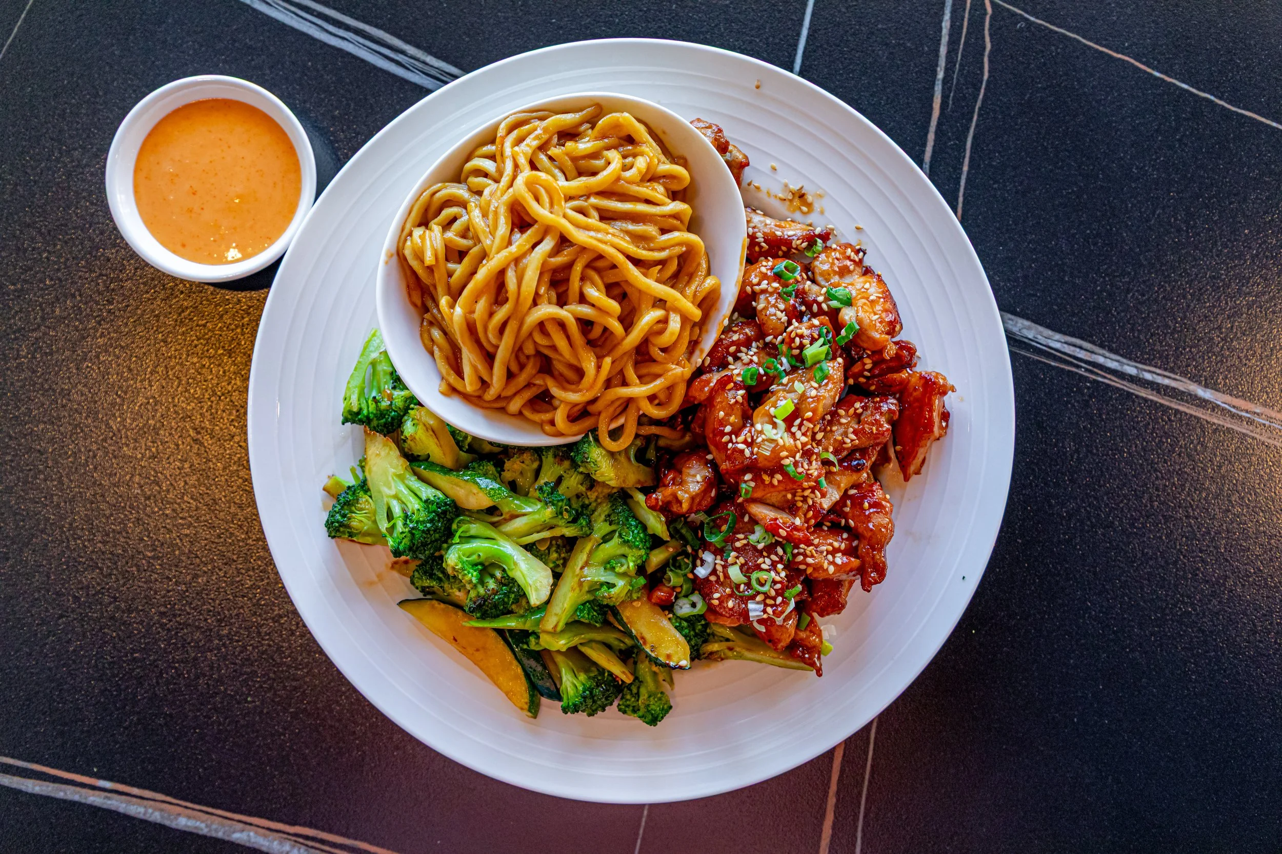 Teriyaki Chicken Hibachi with Lo Mein