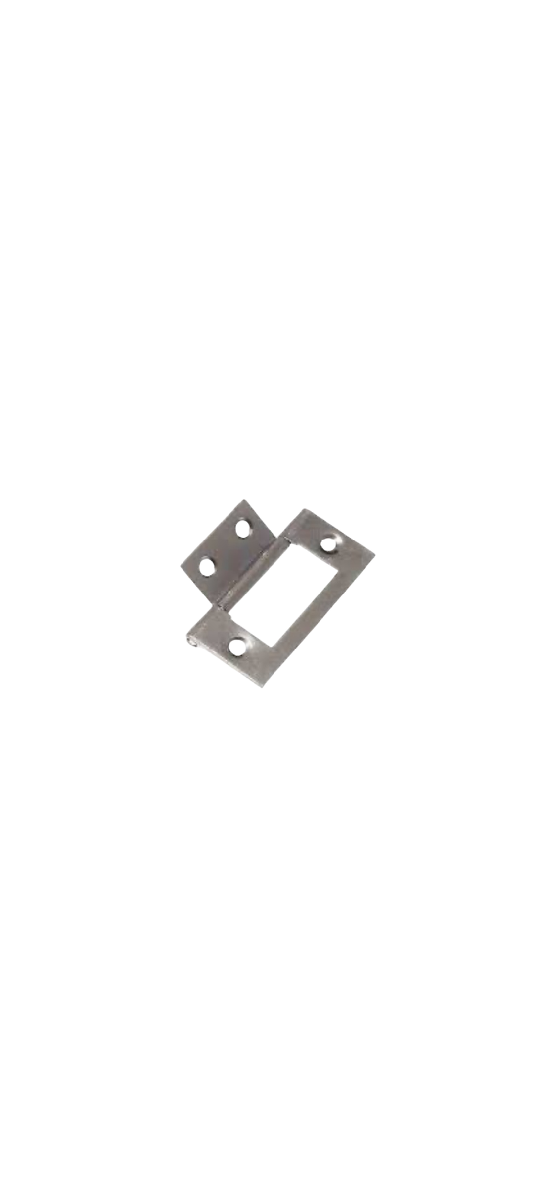 Nickel hinge - 50mm