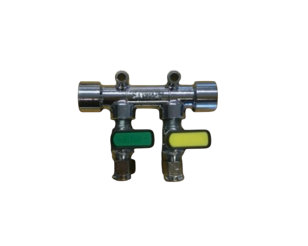 Double gas manifold