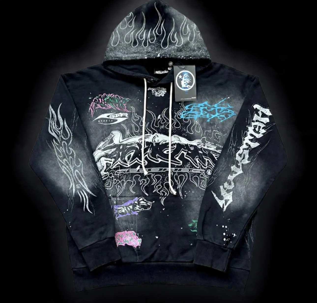 H*llstar Graffiti Hoodie