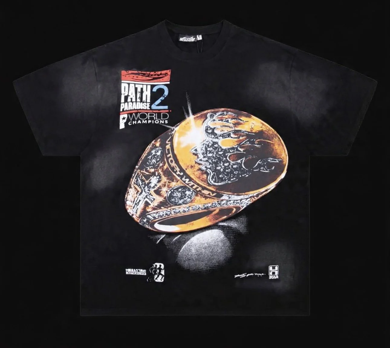 H*llstar Big Rings T-Shirt 'Black'