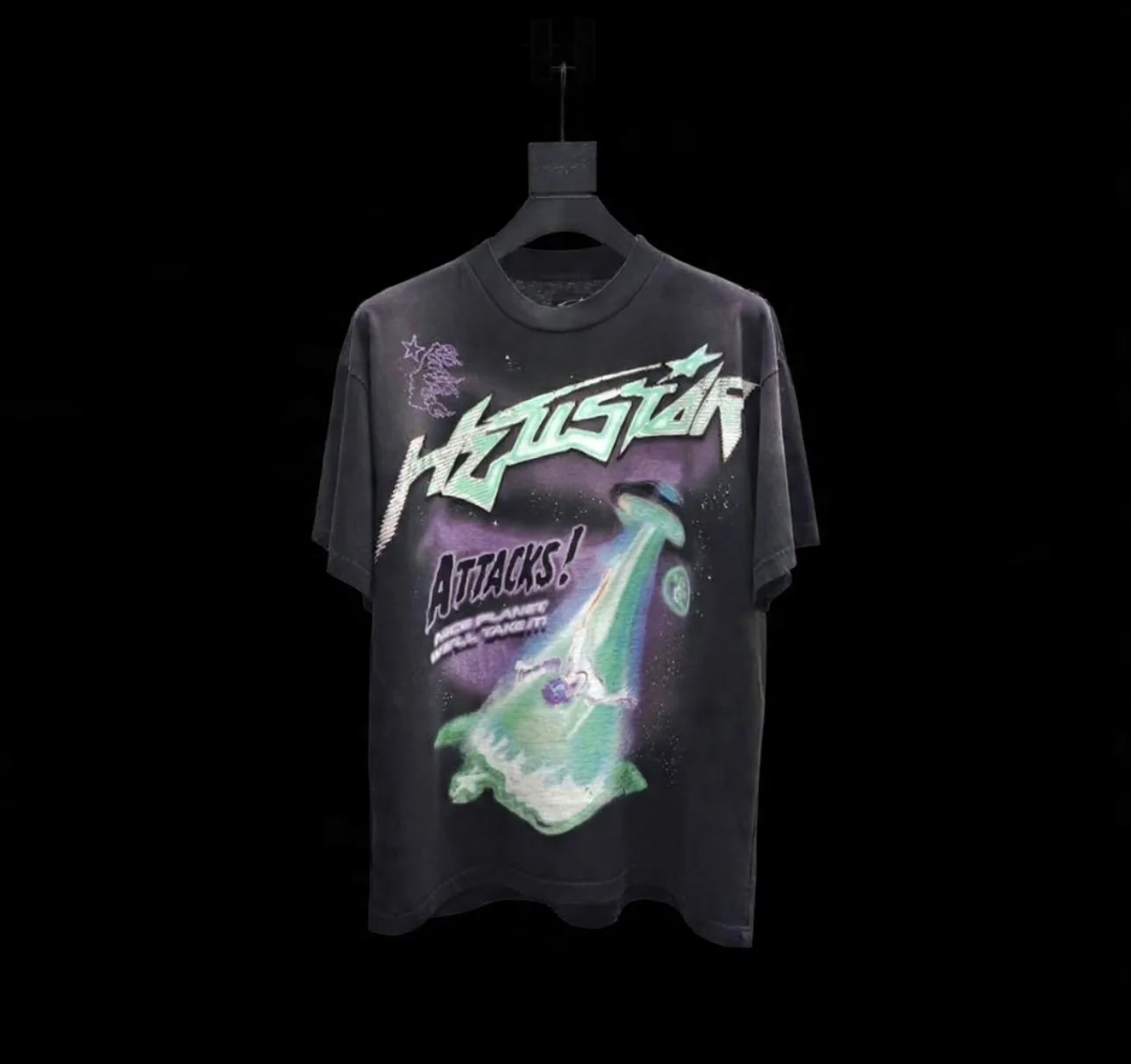 H*llstar Attacks T-Shirt 'Grey'