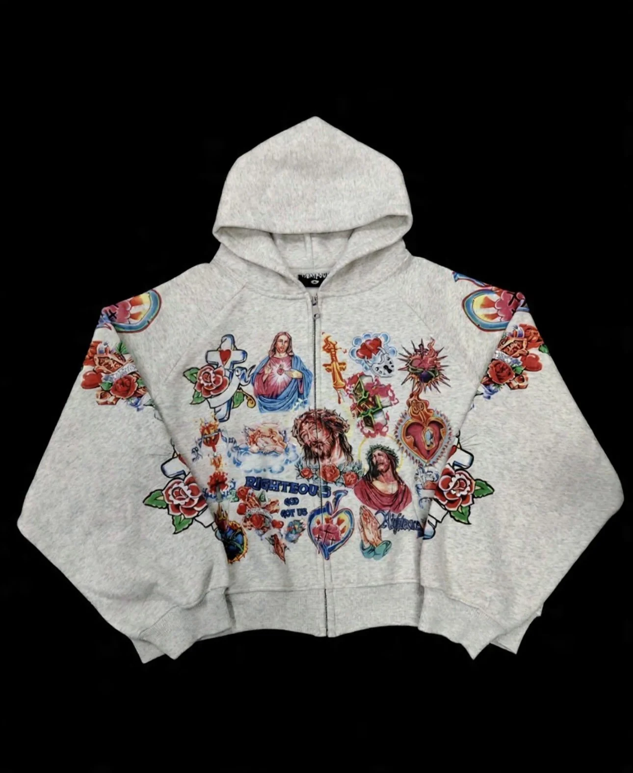 We Are R*ghteous Hoodie 'Light Grey'