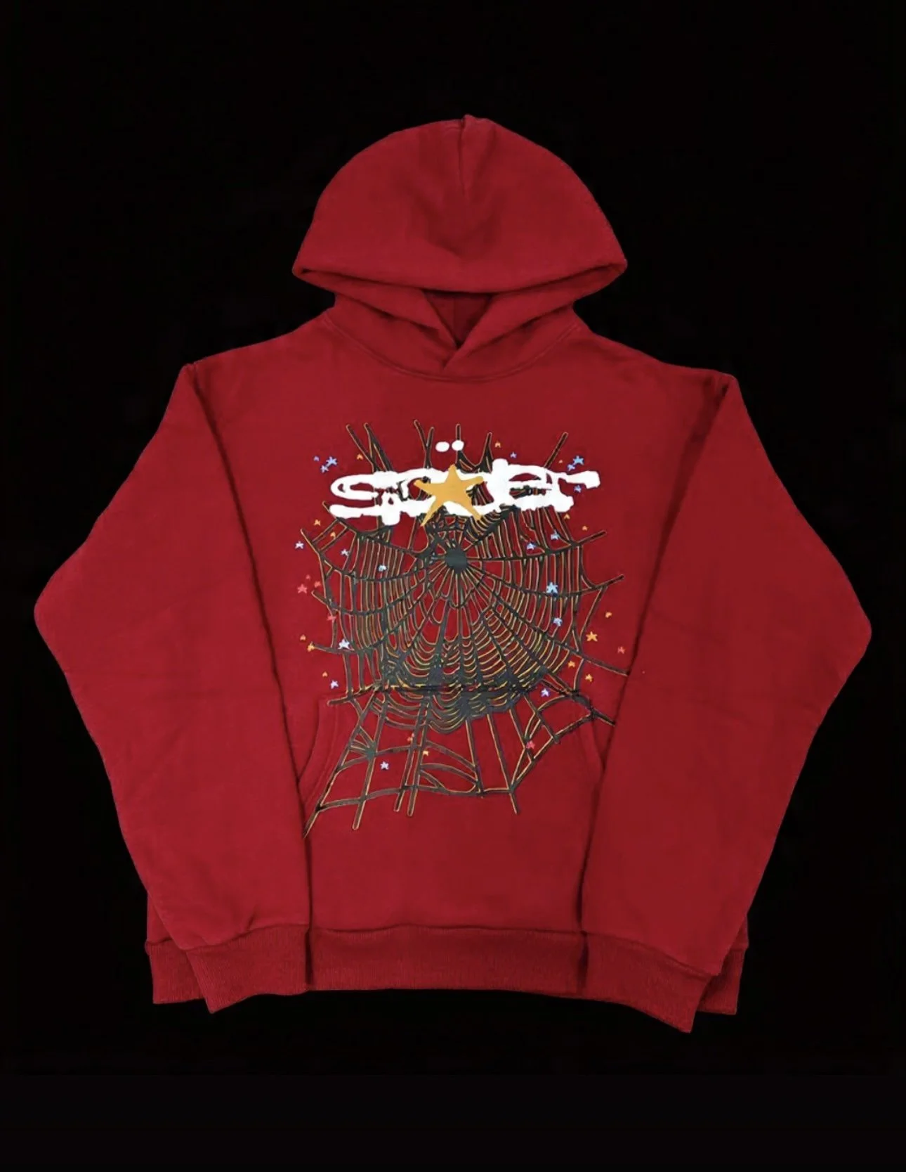 Sp*der Hoodie 'Maroon'