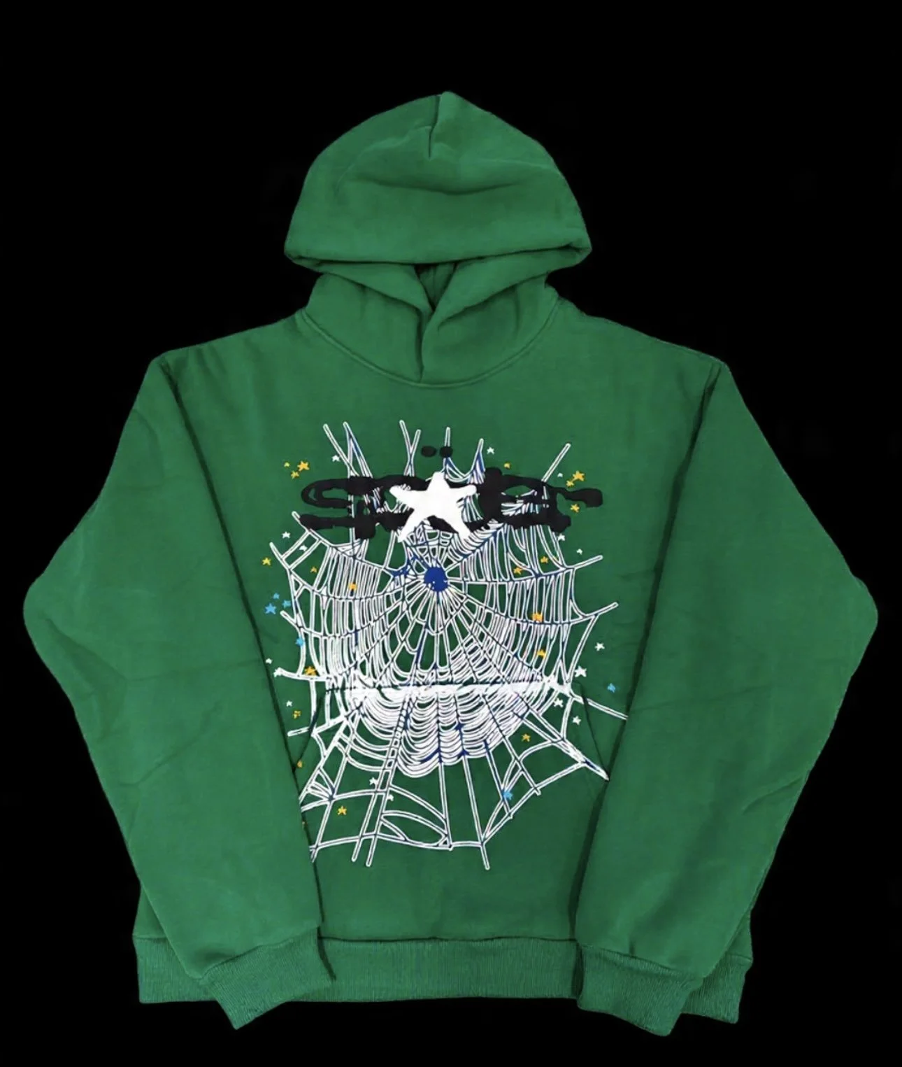 Sp*der OG Web Hoodie 'Hunter Green'