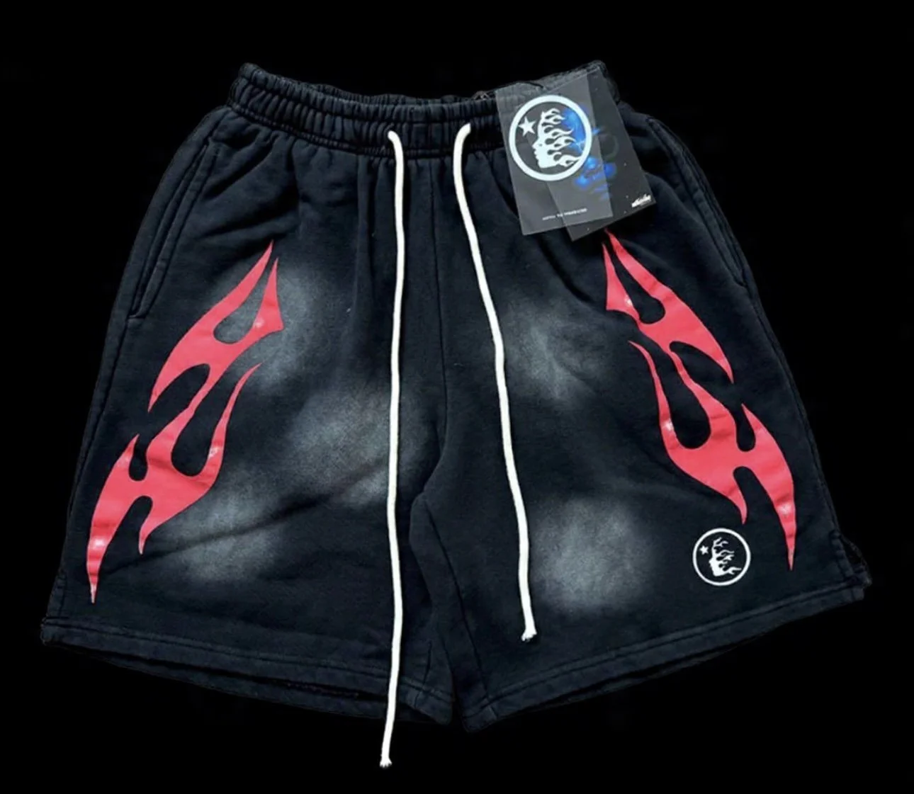 H*llstar Flame Shorts 'Red'