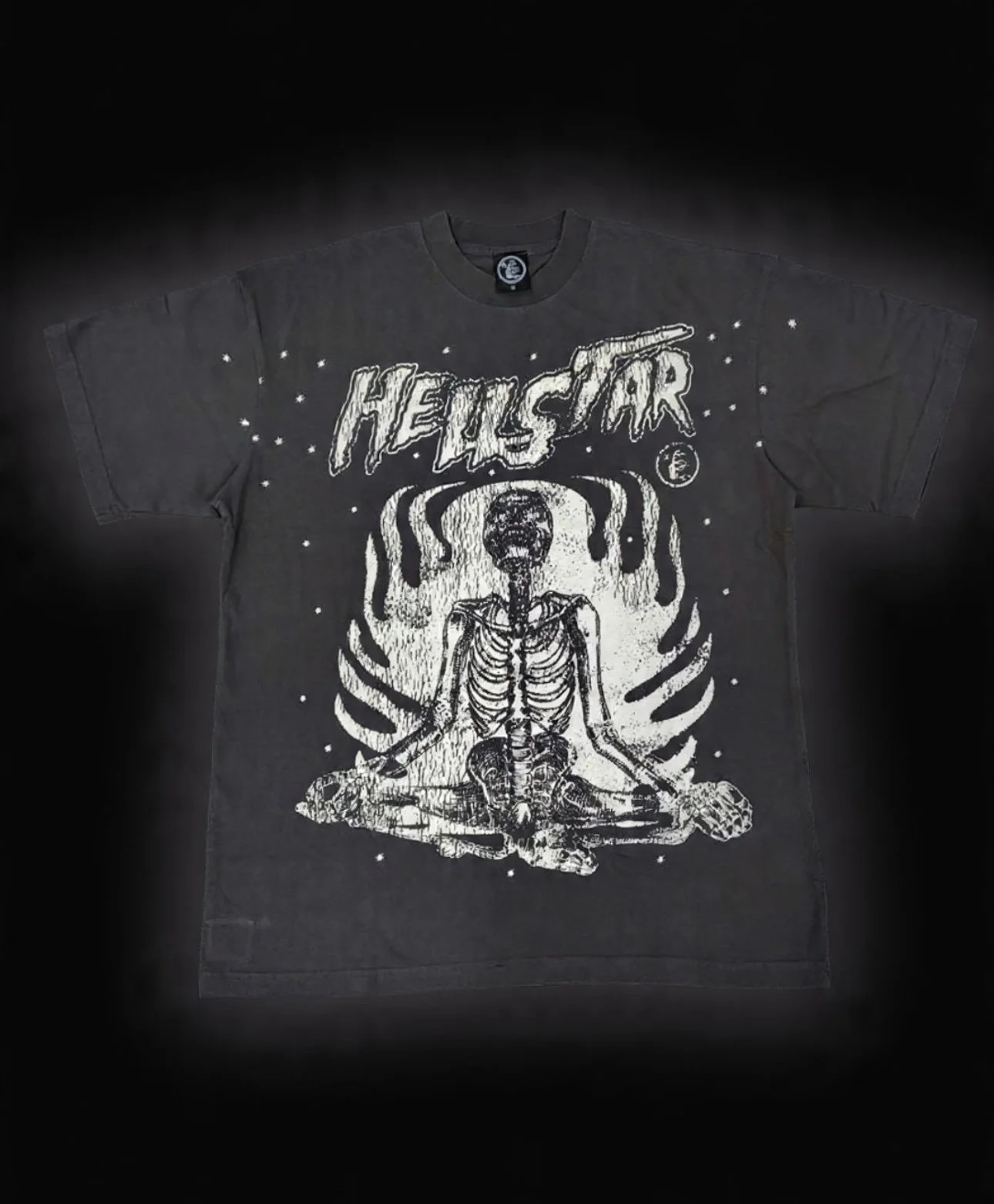 H*llstar Flaming Skeleton T-Shirt