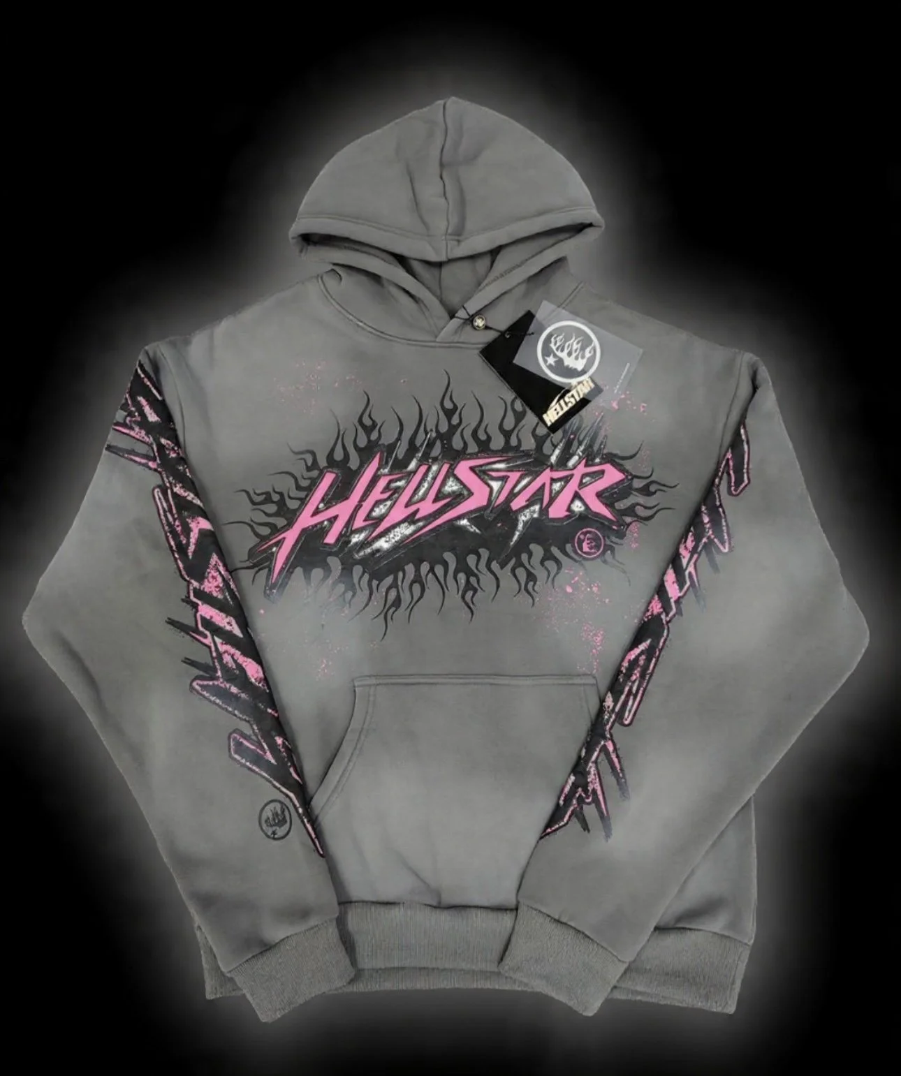 H*llstar Future Flame Hoodie 'Grey'