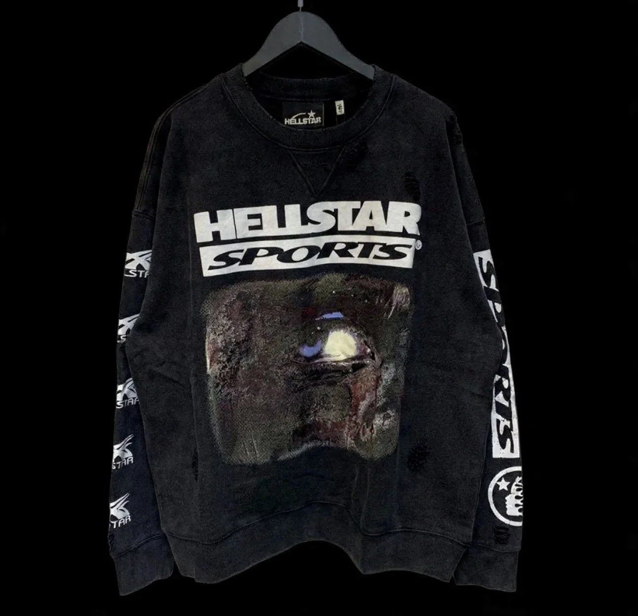 H*llstar Sports 96 Crewneck 'Black'