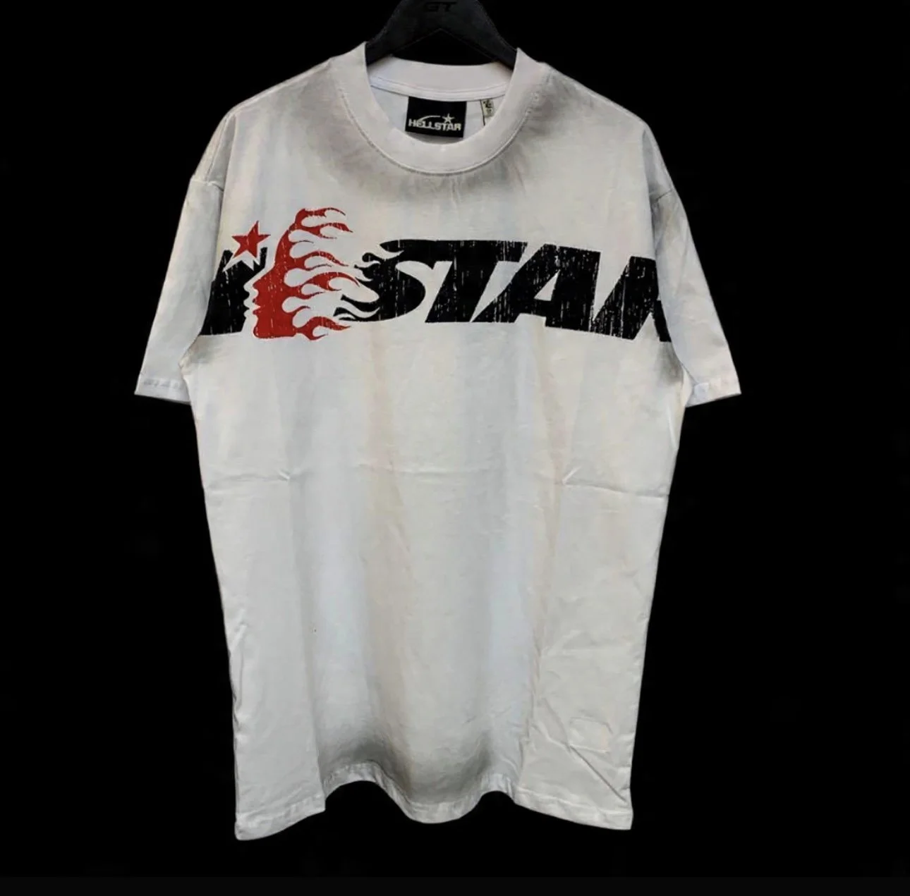 H*llstar Studios Cartoon Logo T-Shirt 'White'