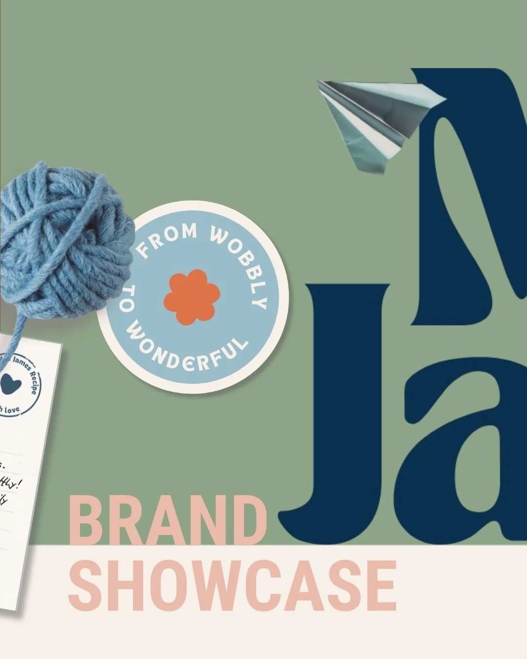Mrs James brand identity showcase 1