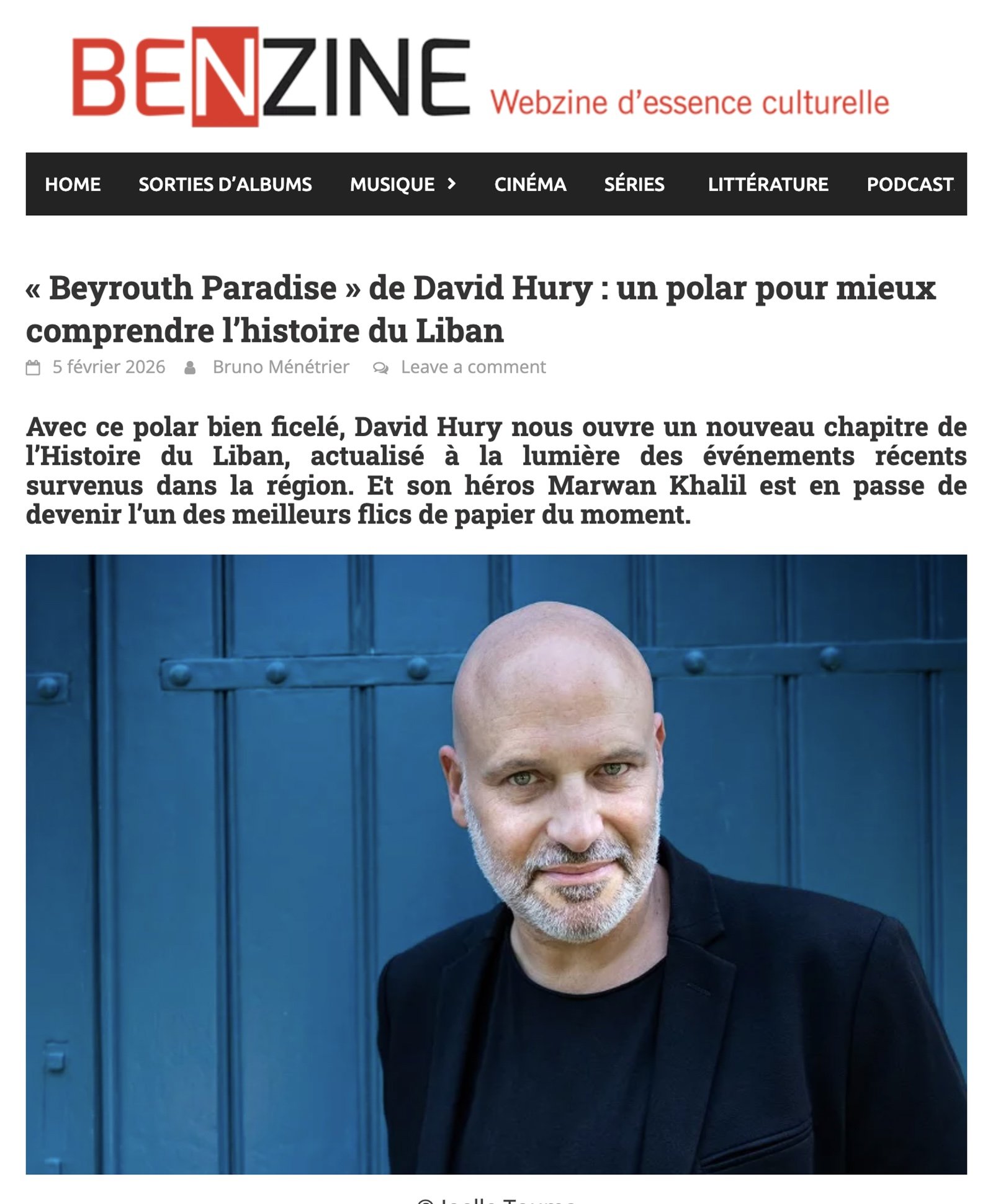 Beyrouth Paradise (Benzine)