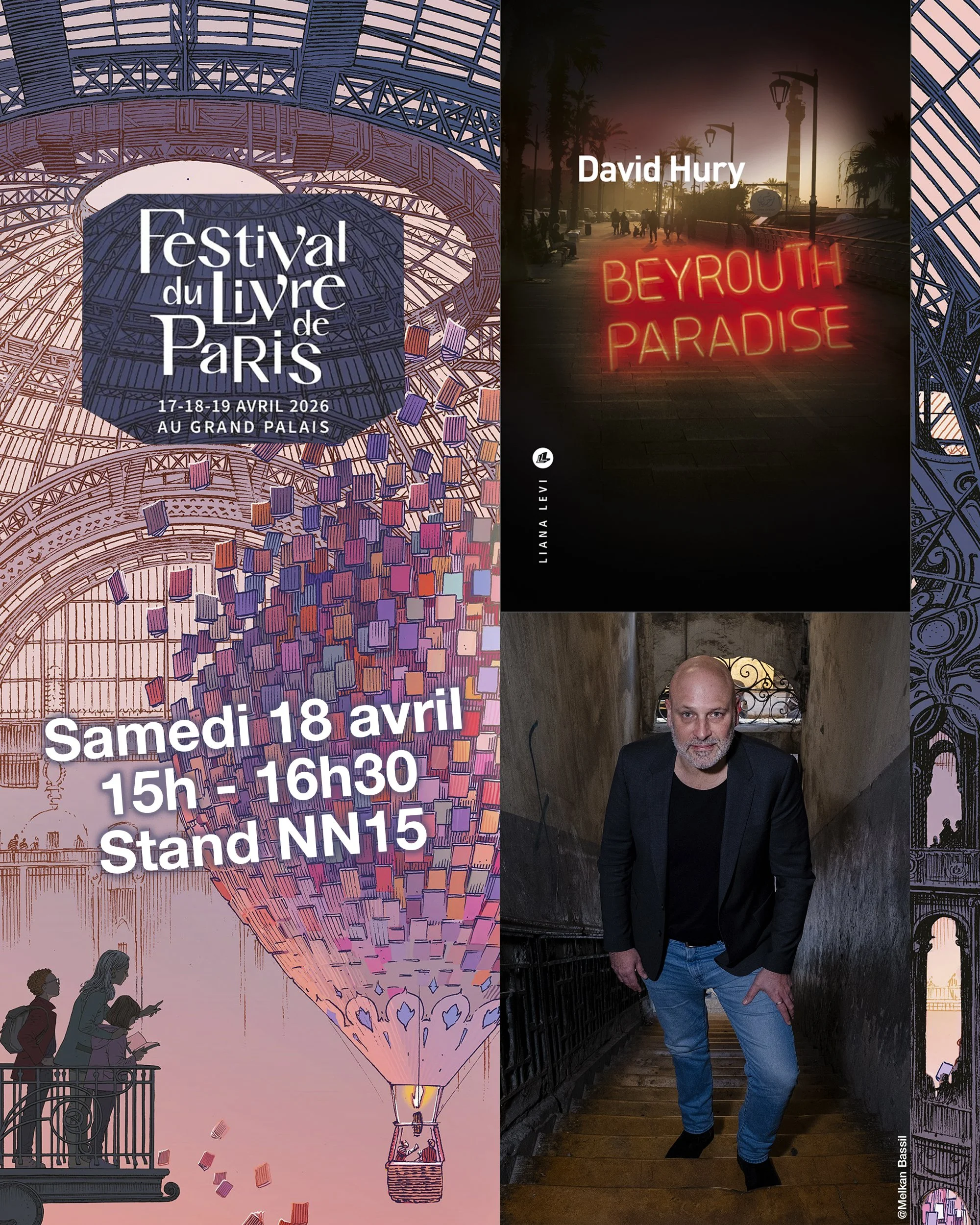 Beyrouth Paradise, dédicace à Paris (18 avril)