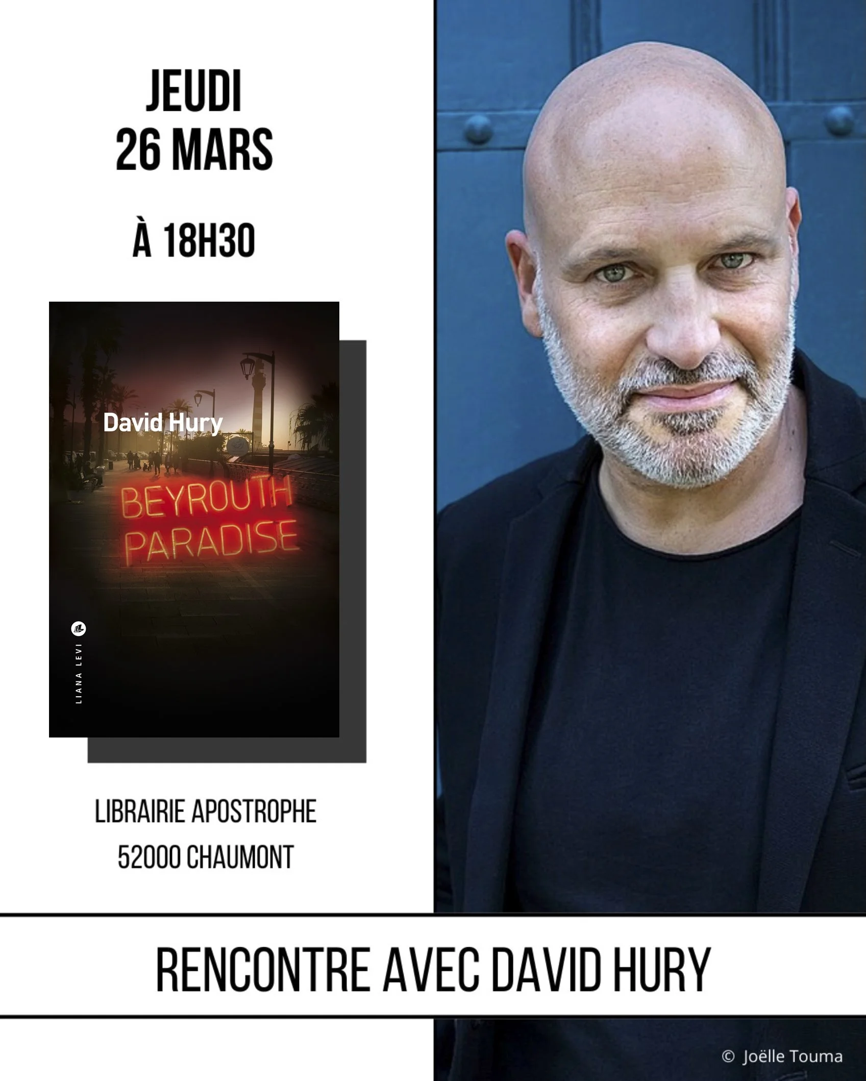 Beyrouth Paradise, rencontre à Chaumont (26 mars)