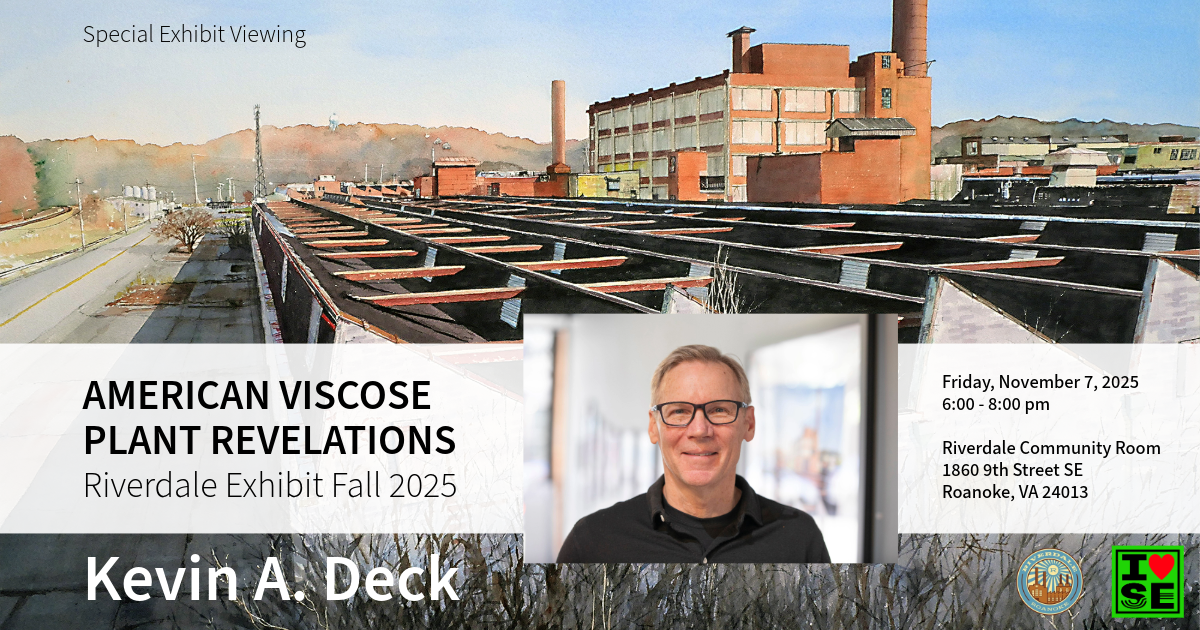 American Viscose Plant Revelations: Art Showing + Social at Riverdale