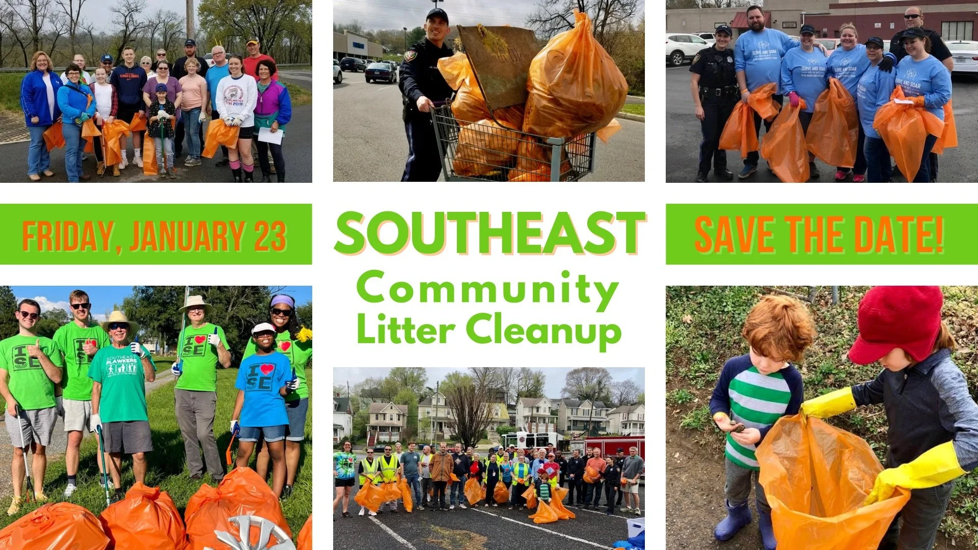 Southeast Community Litter Cleanup