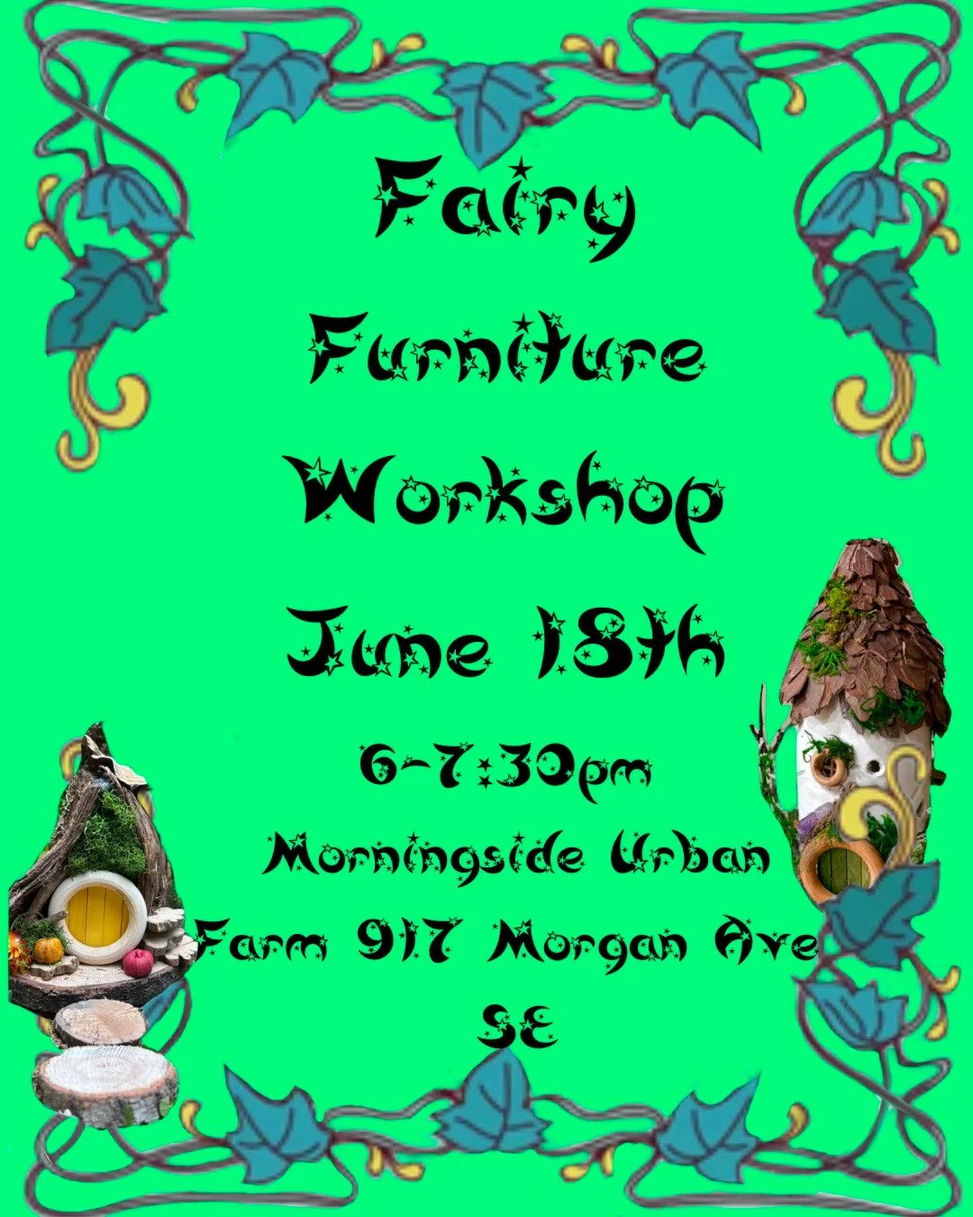 Community Night: Fairy Furniture Workshop 