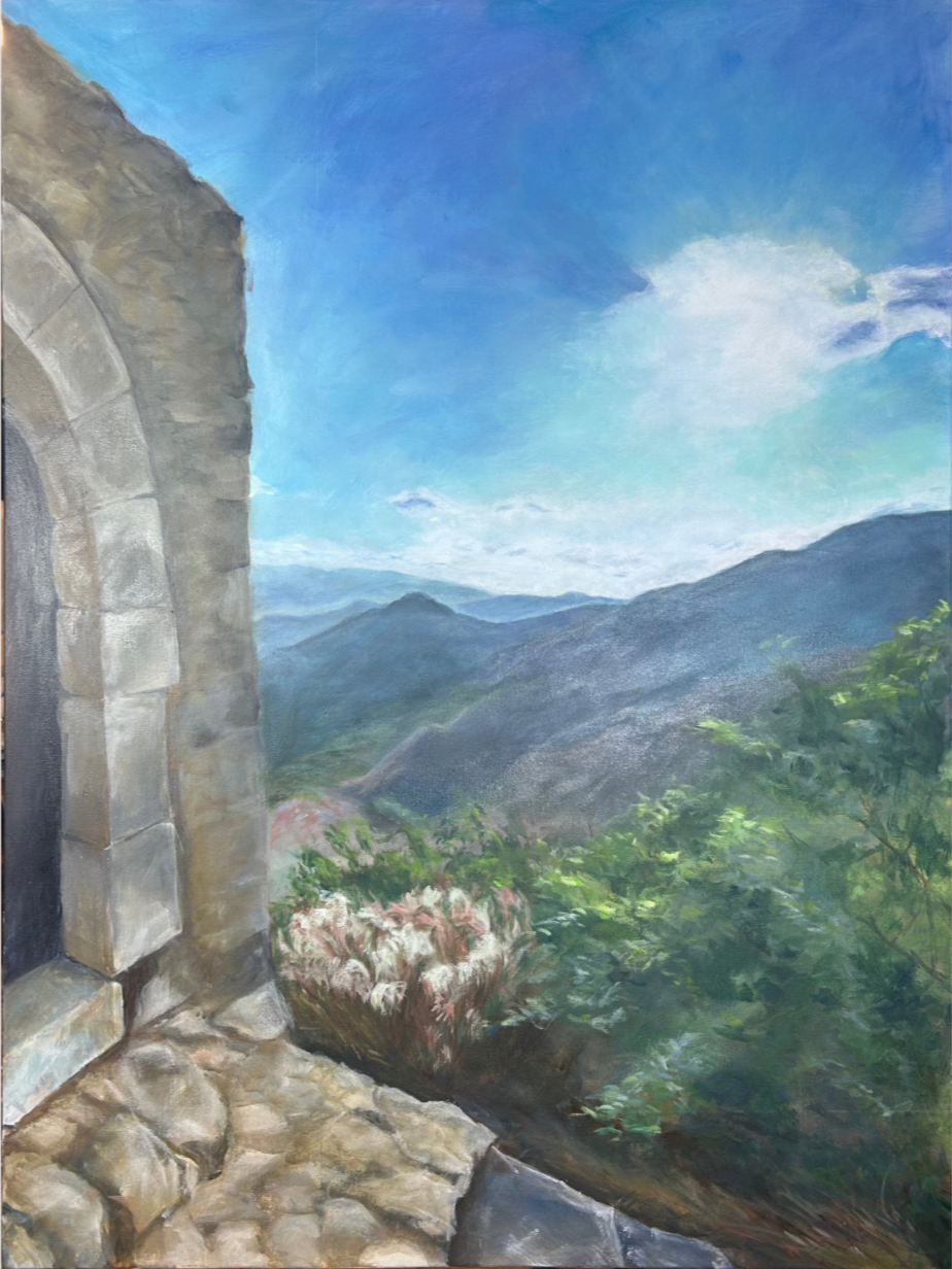 Taormina II, 30 x 40 acrylic on canvas